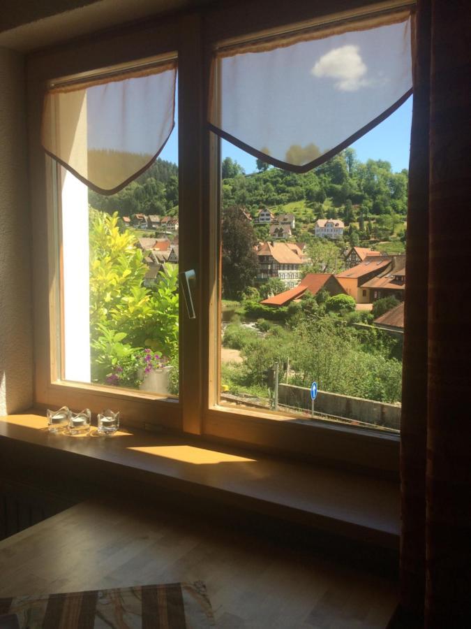 Urlaub Mit Blick Auf Schiltachs Fachwerkhaeuser Екстер'єр фото